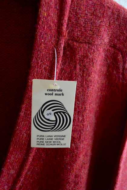 70\'s Fruits of the loom wool knit dead stock made in Italy_f0226051_14532514.jpg