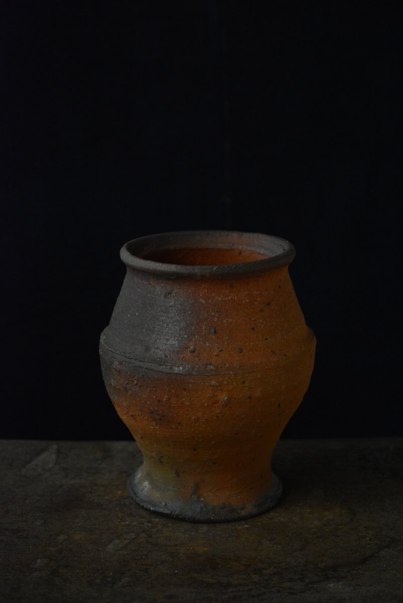 「森岡成好展 壺中有天」 南蛮焼締_d0087761_17191461.jpg