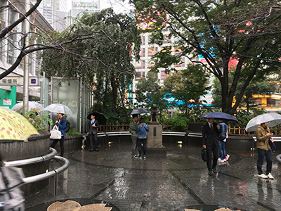 10月17日(月)今日の渋谷109前交差点_b0056983_15111089.jpg