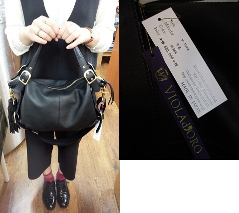 R/ ヴィオラドーロ　VIOLA dORO　ヴィート/VITO　V-1014　タッセル付き2wayBAG_e0076692_12473061.jpg