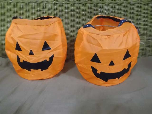 庭の栗で「栗赤飯」&ハロウィンのお菓子入れ_f0019498_174967.jpg