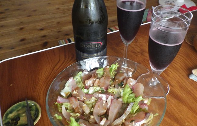 温泉の後は自宅でワインが飲める休日。_f0009169_9262681.jpg