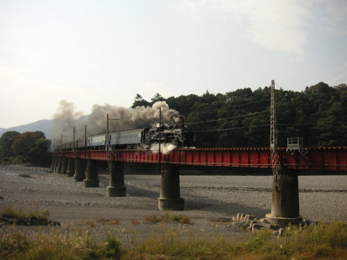 大井川鉄道とサイクリング_b0332867_14344071.jpg
