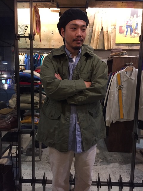 少し違った印象を。U.S.A.F FIELD JKT!!(大阪アメ村店)_c0078587_0295357.jpg