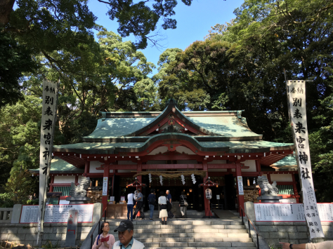 道場で武術・医術の稽古。熱海・来宮神社に参拝。_a0112393_23310128.jpg