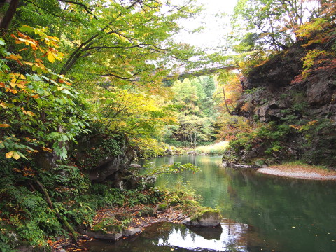 目屋渓(西目屋村)の紅葉*2016.10.21_b0147224_17575914.jpg