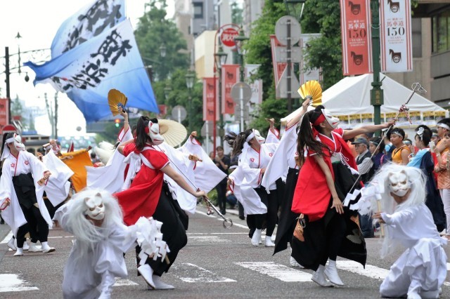 横浜よさこい祭り2016(3)　横浜百姫隊さん_f0364847_21355600.jpg