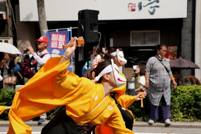 横浜よさこい祭り2016(3)　横浜百姫隊さん_f0364847_22431660.jpg