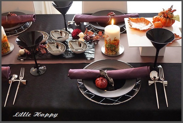 ハロウィンテーブルコーディネート16 Little Happy ハロウィンテーブルコーディネート16 Little Happy