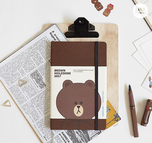 Line Moleskine 17年度手帳がカワイイ ハレクラニな毎日
