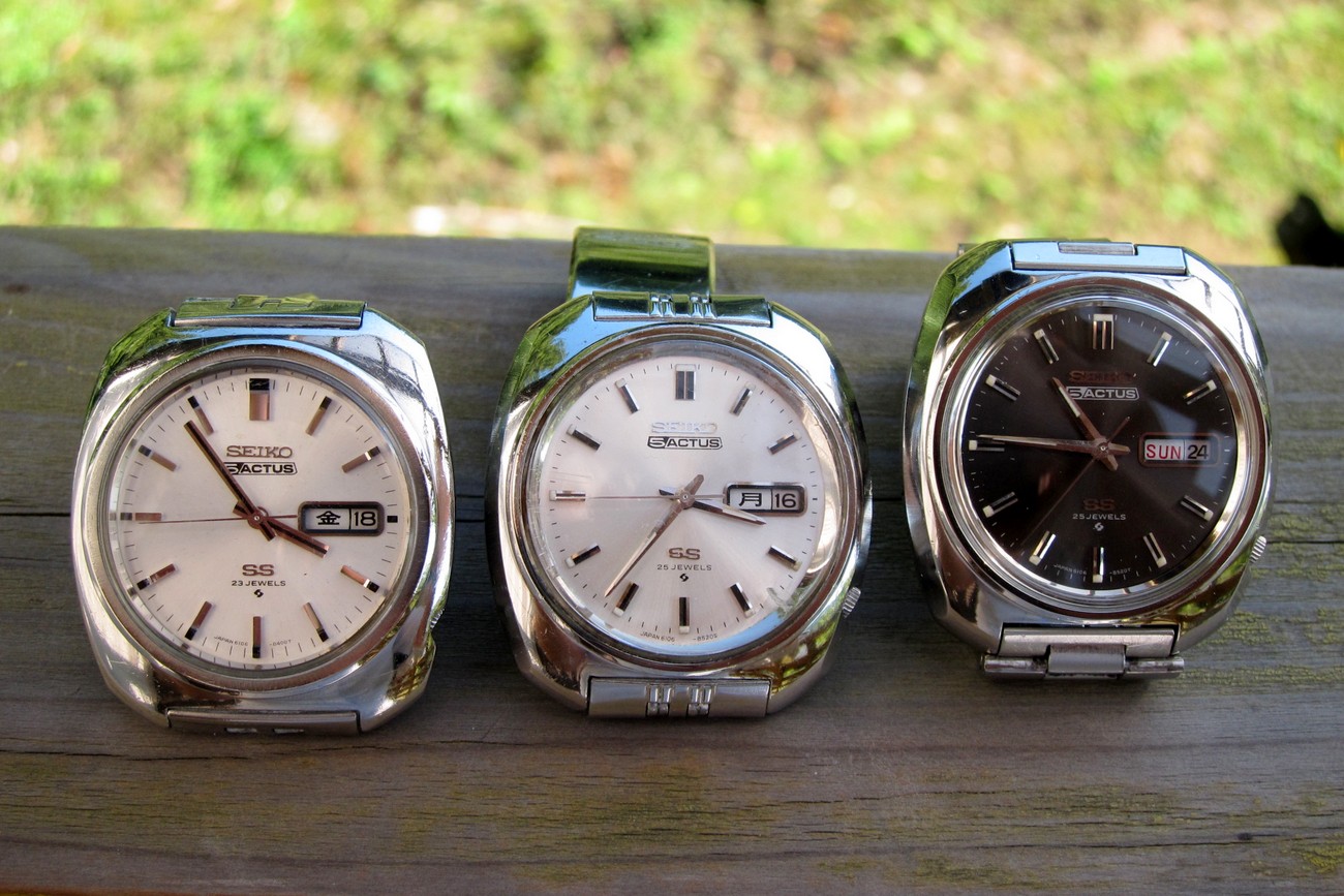 名品 SEIKO 5 ACTUS SS : とことん写真