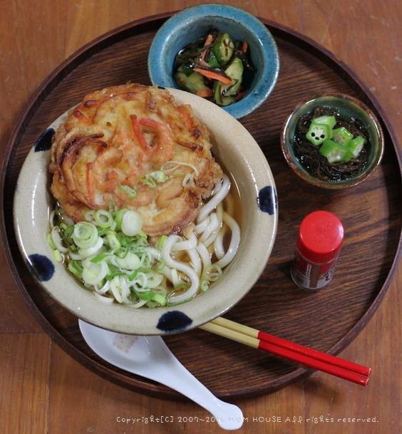 今週〆の弁当 ✿ かき揚げうどん♪_c0139375_11212081.jpg