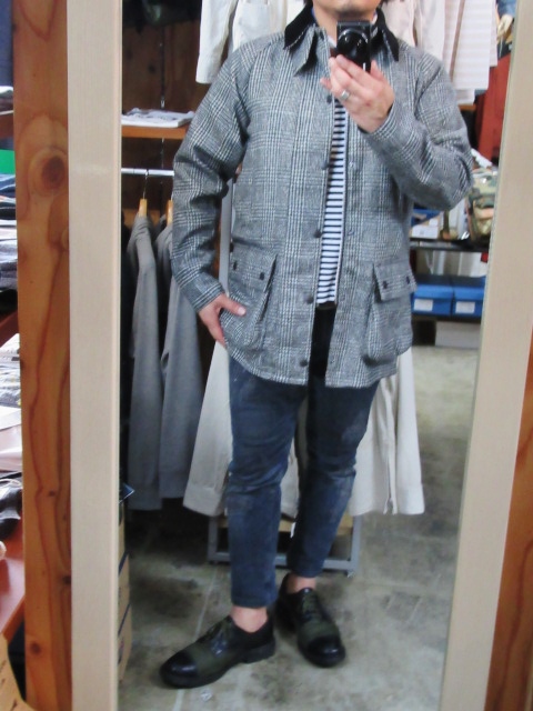 そろそろです・・・其の① 。。。Barbour SL Beaufort WOOL CHECK JACKET!★!_d0152280_3584926.jpg