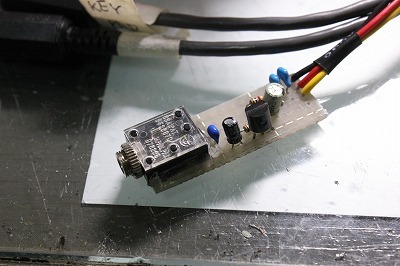 ICOM マイクアンプ製作 : JG7AMD工房