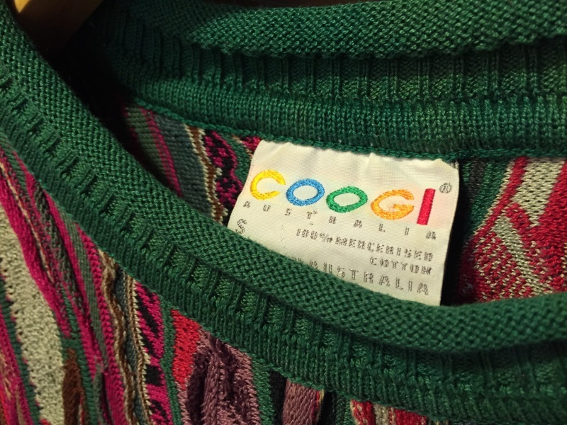 本日2回目のブログはCOOGIの立体編みセーター。 : 町田の古着屋 本日2回目のブログはCOOGIの立体編みセーター。 : 町田の古着屋