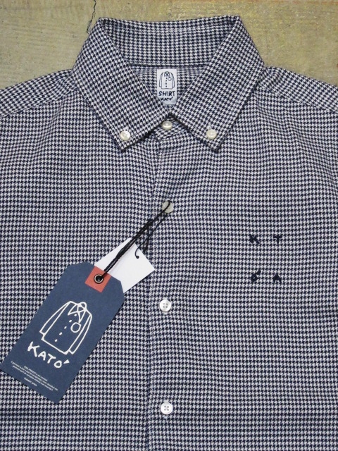 多分・・・今季のみの限定「Kato\'」千鳥格子柄 NELL SHIRTS!★!_d0152280_19375480.jpg