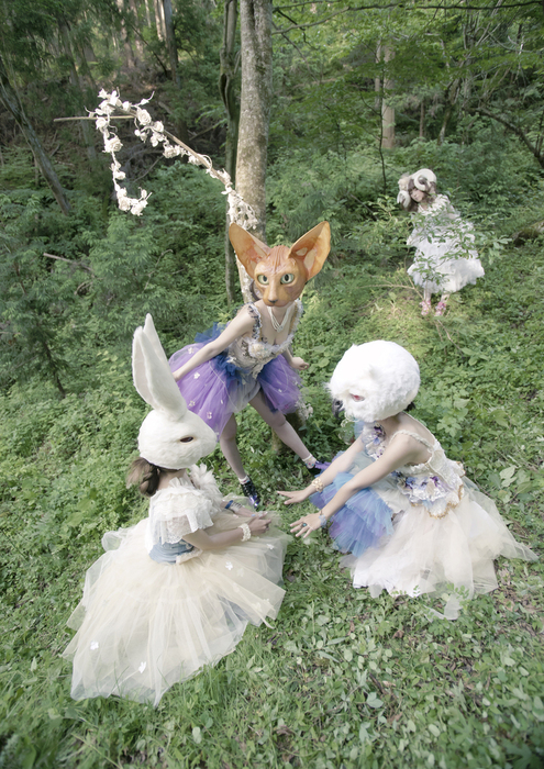 「妖精と森の動物たち」_d0270792_1952076.jpg