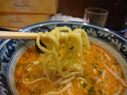 10/20 らぁめん味噌家 辛味噌らぁめん¥720@長野市_b0042308_15470959.jpg