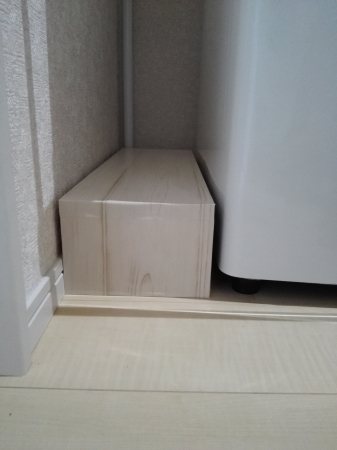 洗濯機まわりスッキリ計画 その1 排水ホースを目隠し Park House Note