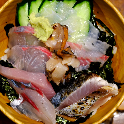 「石見ツアー 益田 田吾作の海鮮丼ランチ」_a0000029_21574363.jpg