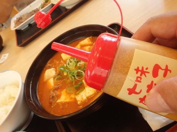 松屋の豆腐キムチチゲ膳 門真店_c0118393_1144553.jpg