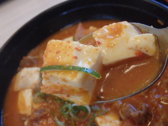 松屋の豆腐キムチチゲ膳 門真店_c0118393_11485640.jpg