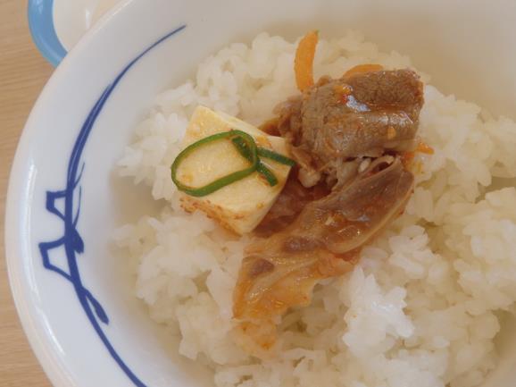 松屋の豆腐キムチチゲ膳 門真店_c0118393_11554324.jpg