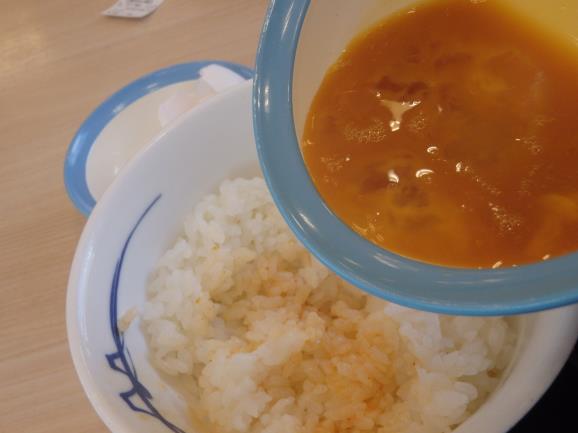 松屋の豆腐キムチチゲ膳 門真店_c0118393_11572860.jpg