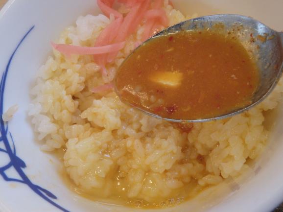 松屋の豆腐キムチチゲ膳 門真店_c0118393_1225476.jpg