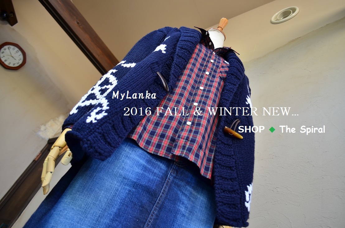 ”New Arrival!!・・・2016 Ｆａｌｌ ＆ Ｗｉｎｔｅｒ...10/24mon\"_d0153941_15225338.jpg