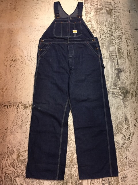 10月26日(水)大阪店ヴィンテージ入荷!!#4 Work編!!デニムオーバーオール&カバーオール!!(大阪アメ村店)_c0078587_19512688.jpg