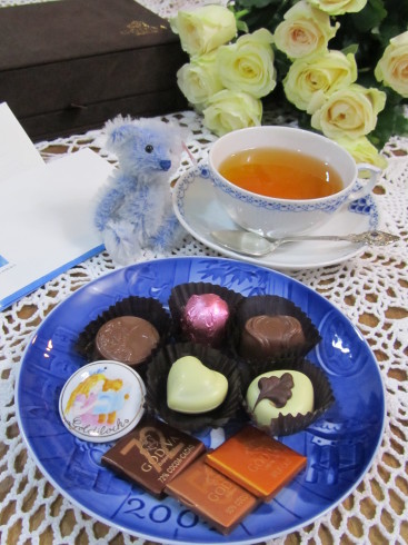 ホテルニューツルタ 二条泉から望む 美しい別府湾の夕凪&Goldilocks ROYAL COPENHAGEN×Steiff。♬。。。*。:☆.。†_a0053662_00034707.jpg