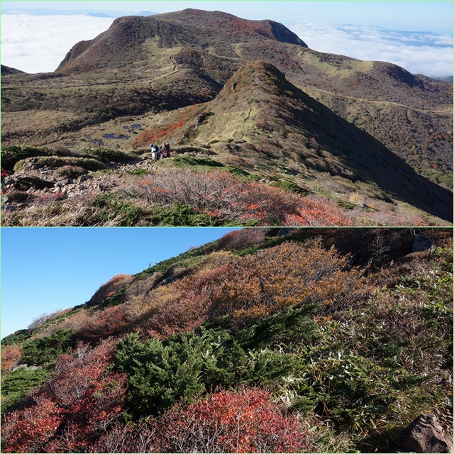 紅葉の扇ｹ鼻、星生山へ・・・その2（星生山編）_f0016066_8302347.jpg