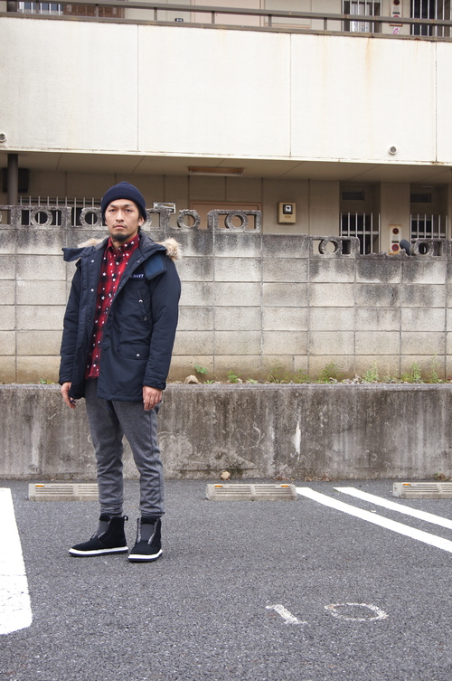 uniform experiment - PADDED MILITARY FUR COAT. : UNDERPASS