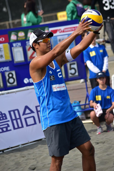 金栄堂サポート:長谷川徳海選手 ジャパンビーチバレーボールツアー平塚大会ご報告&インプレッション!_c0003493_08421876.jpg