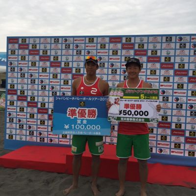 金栄堂サポート:長谷川徳海選手 ジャパンビーチバレーボールツアー平塚大会ご報告&インプレッション!_c0003493_08422564.jpg
