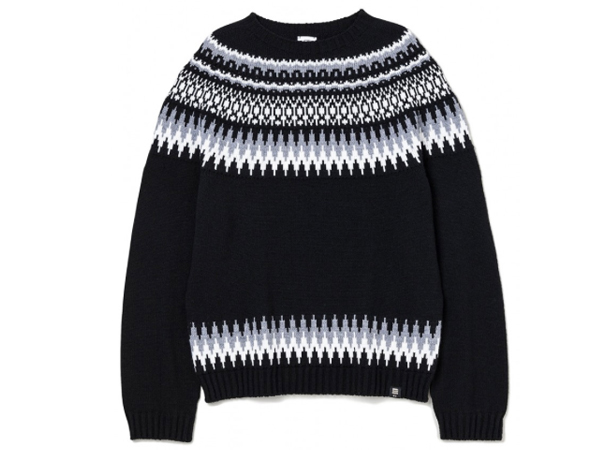 【DELIVERY】 BEDWIN - C-NECK NORDIC JAQUARD KNIT \"DANNY\"_a0076701_11501425.jpg