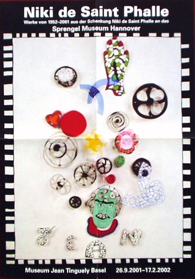 ニキ・ド・サンファルのポスター「Museum Jean Tinguely Basel