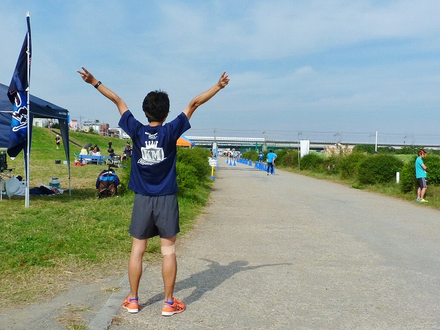 おにゃじ〝秋 TAMA ハーフマラソン at FUTAGOBASHI”を走る　part１_b0166128_1065961.jpg