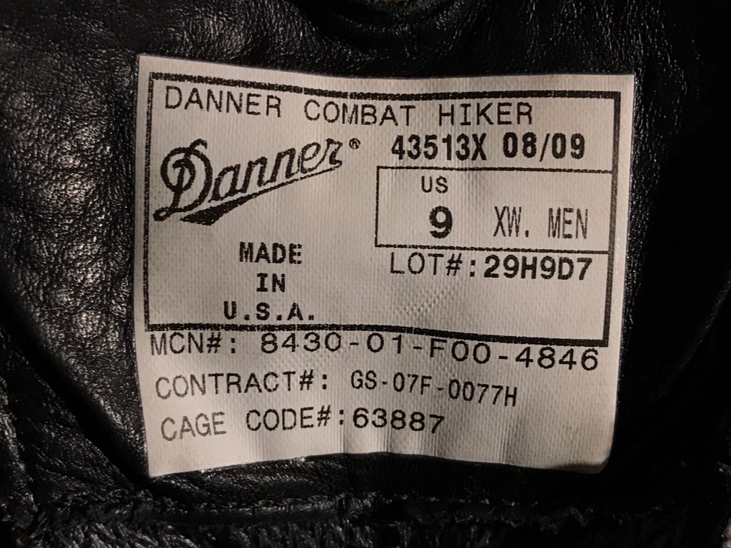 神戸店10/29(土)モダンミリタリー入荷!#1 Danner Combat Hiker, BelleVille MCB 950!!! (T.W.神戸店)_c0078587_22504616.jpg