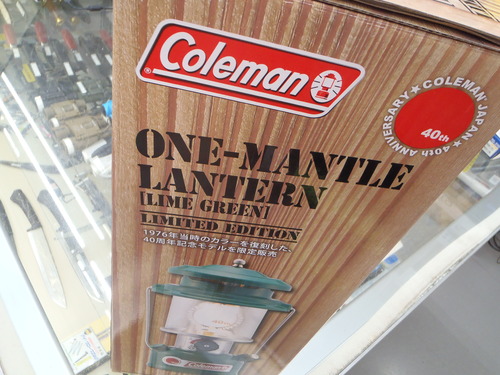 Colemanワンマントルランタン40thリミテッド _d0198793_14225640.jpg