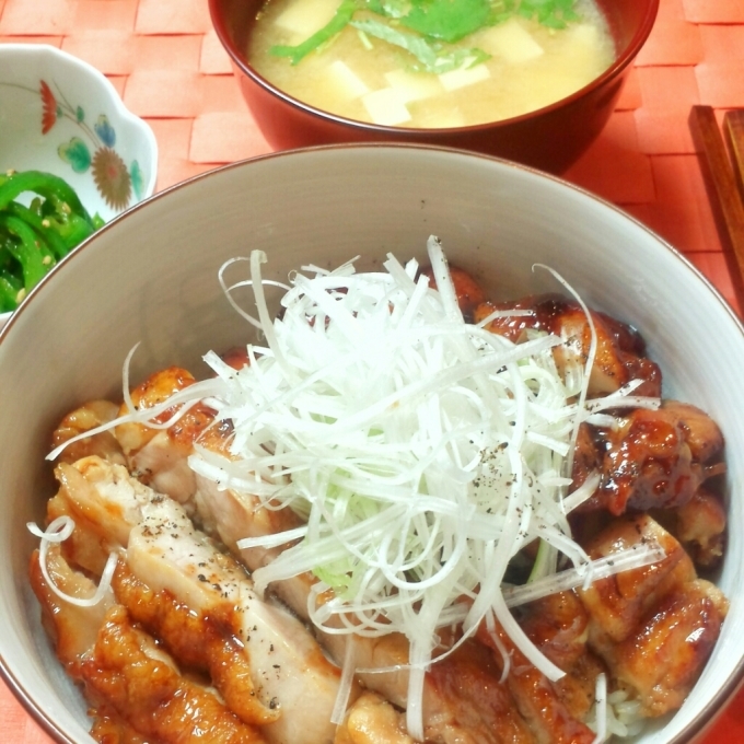 10月25日(火) 超初心者 鶏の照り焼き丼_d0138307_16065869.jpg