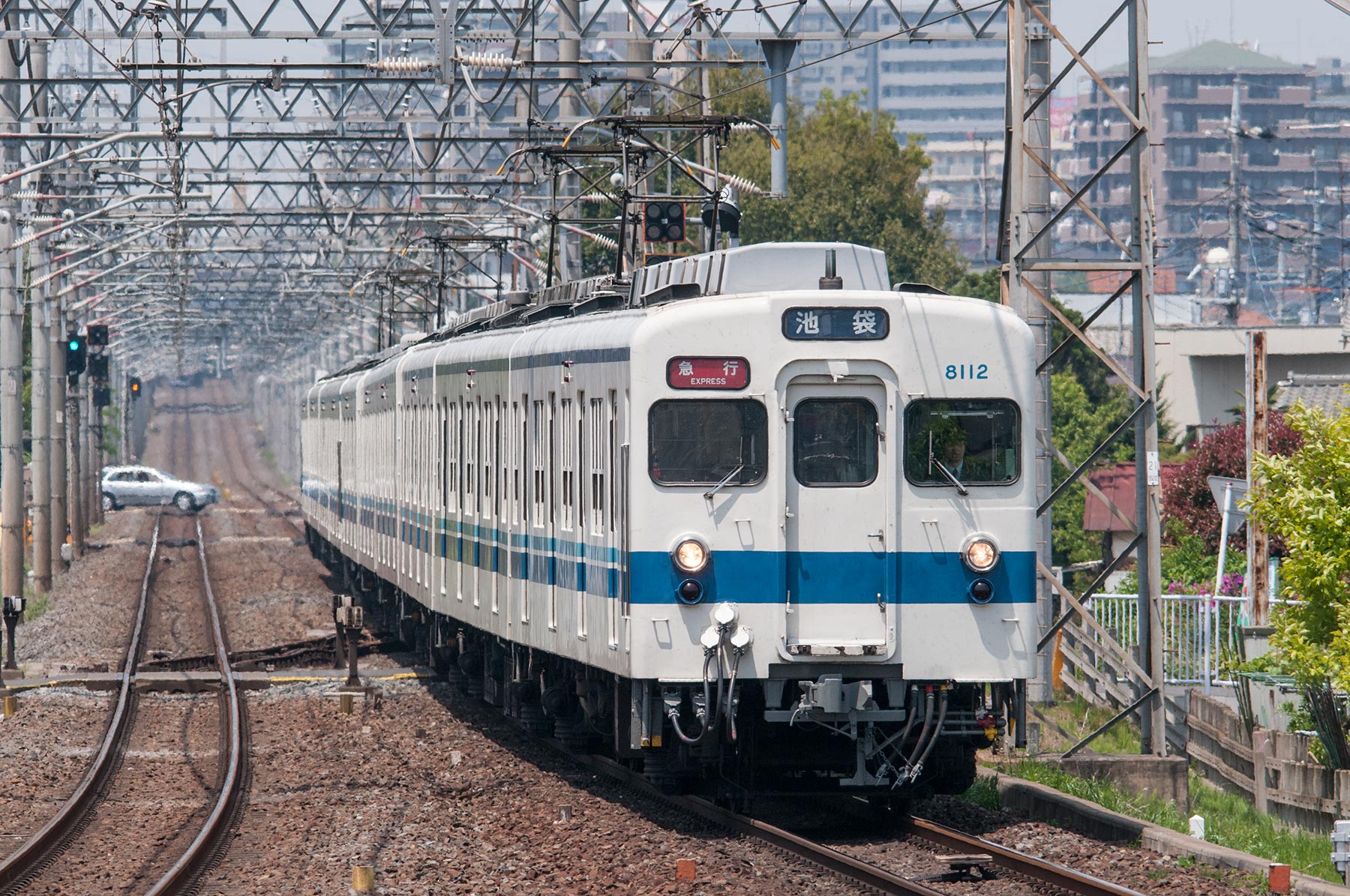 東武鉄道 8000系 / 8112F : SKY LOUNGE GARDEN -transporter side- 東武鉄道 8000系 / 8112F : SKY LOUNGE GARDEN -transporter side-
