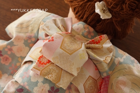 ウォルドルフ人形 ～単衣の晴れ着とふくら雀～ : YUKKESCRAP