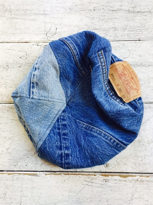 ”REMAKE PATCHWORK DENIM BERET”_c0177238_15105119.jpg