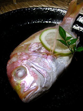連子鯛のレモン酒蒸し うふふなダイドコ Plus
