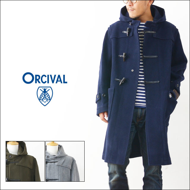 ORCIVAL[オーチバル・オーシバル] PILE CUT HERRINGBONE DUFFLE COAT