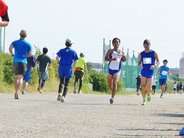 おにゃじ〝秋 TAMA ハーフマラソン at FUTAGOBASHI”を走る　part４_b0166128_1012418.jpg