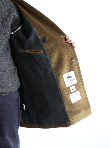 HACKNEY UNION WORKHOUSE BILL SYKES COAT in CORD : 『Bumpkins
