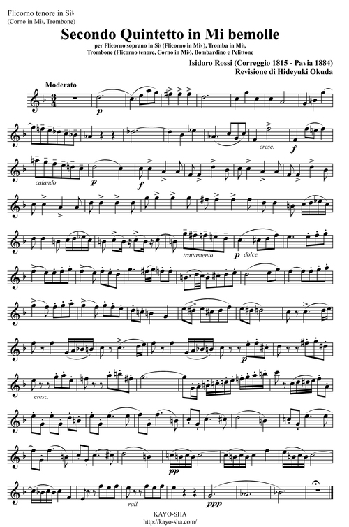 ロッシ:金管五重奏曲第2番 変ホ調_b0189423_1424474.jpg